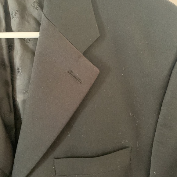 Ralph Lauren Blue Label 42R wool black tuxedo style jacket - Picture 5 of 12